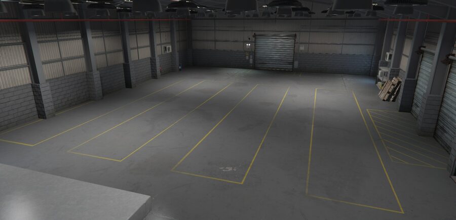 Gewerbehalle XXL — Innenansicht